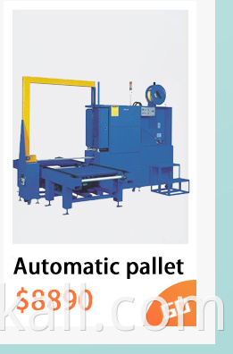 Automatic aluminum arch Post carton box strapping machine with PP belt for hot sale